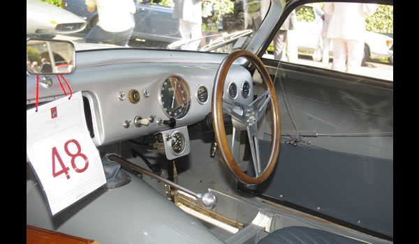 Abarth 205 Monza Berlinetta Vignale 1950  cockpit
